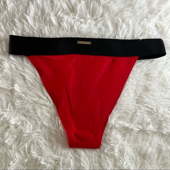 NEW Sommer Ray Color Block Bikini Bottom Red Size XS or XL - Picture 8 of 9